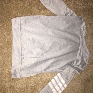 Long sleeve crop top